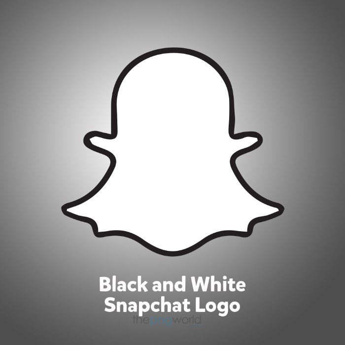 Snapchat Black and White Logo Design PSD snapchat logo,snap logo,snap ghost,logo snapchat vector,social media,vector,psd,creatives,flyer,cute snap logo,black and white logo,logo